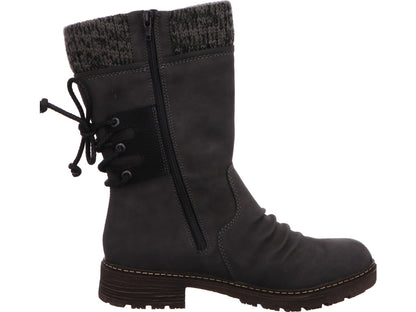 Rieker Damen Stiefel  in dunkelgrau