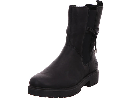 Rieker Damen Stiefel  in schwarz
