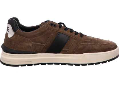 PME Legend herensneakers Alamere in een bruin-multicolor combinatie