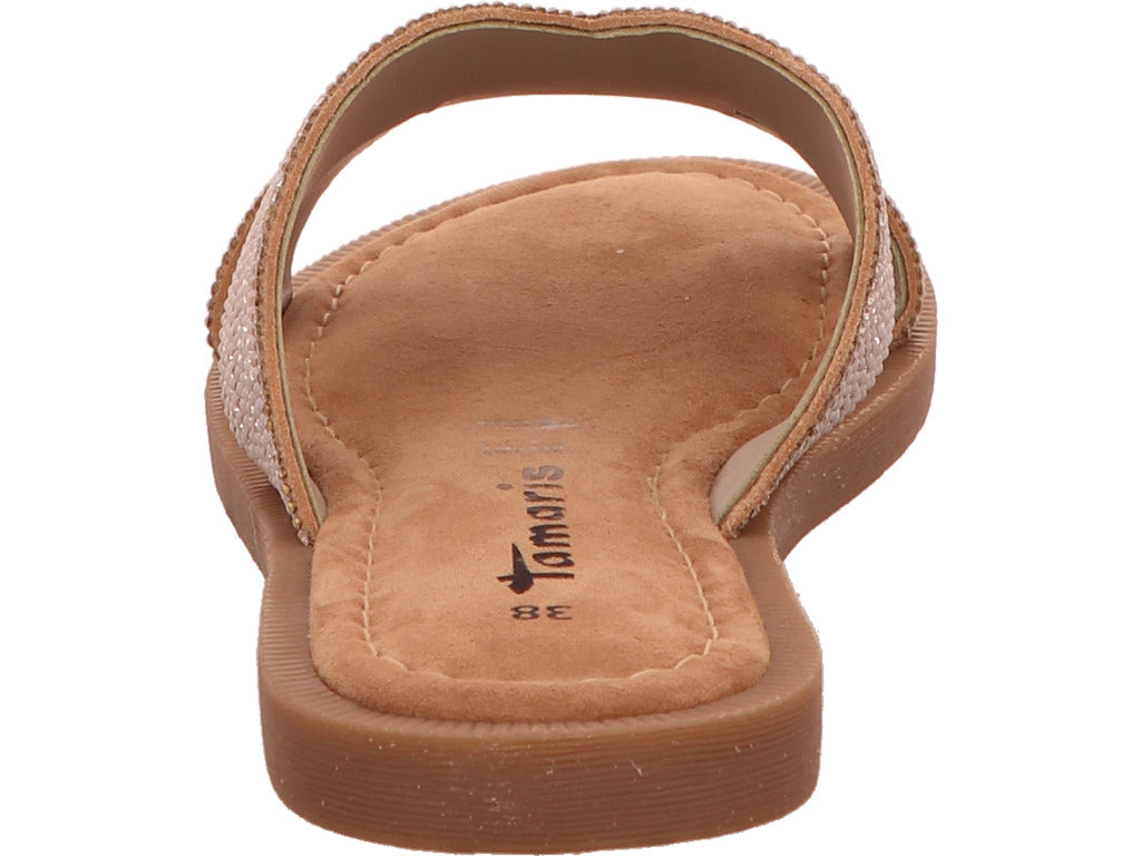 Tamaris Damen Pantolette  in silber
