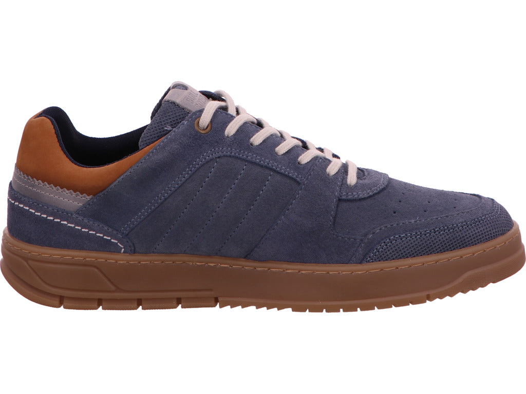 Bullboxer Herren Sneaker  in blau-bunt-kombiniert