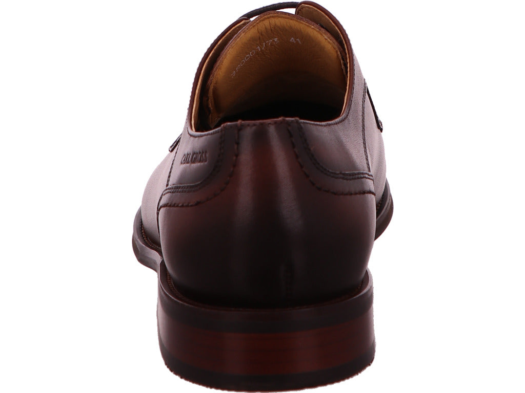 Carl Gross Herren Schnürschuh  in dunkelbraun