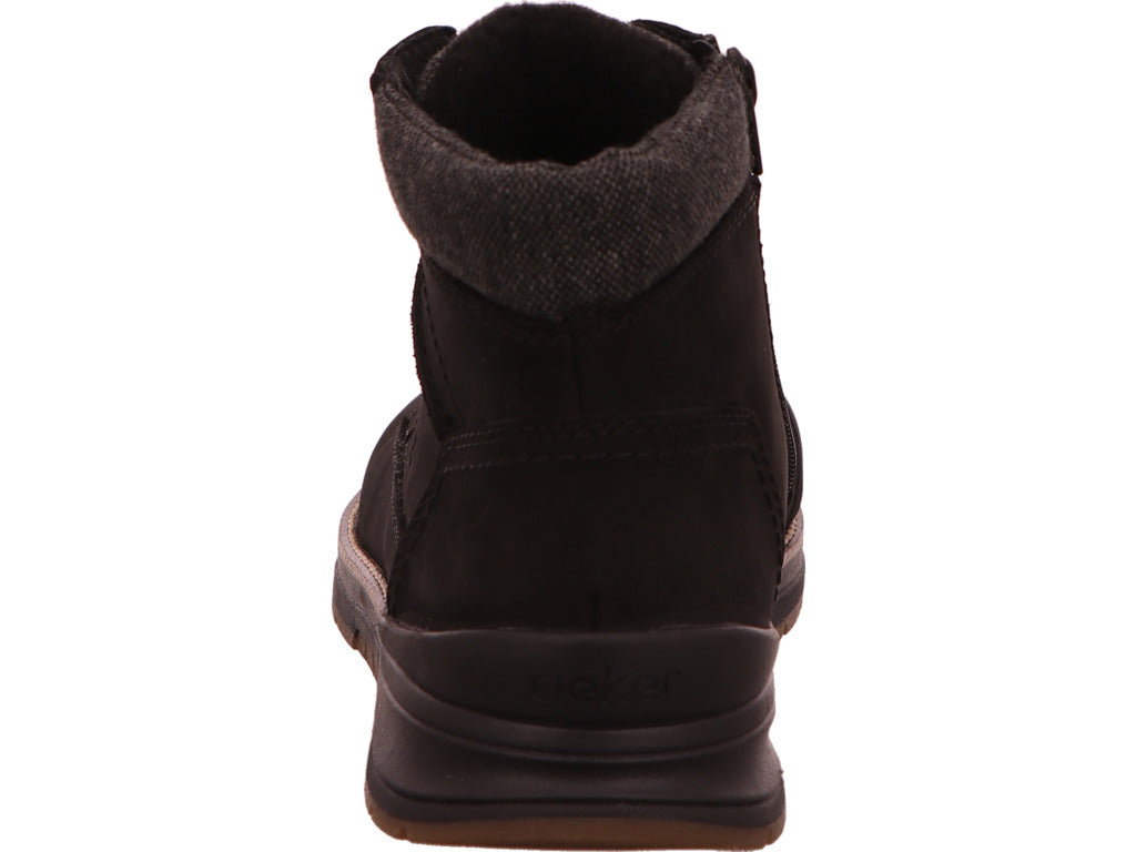 Rieker Herren Stiefel  in schwarz
