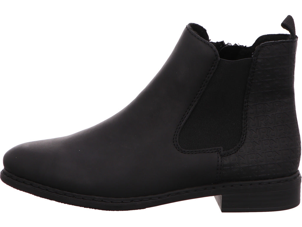Rieker Damen Stiefel  in schwarz