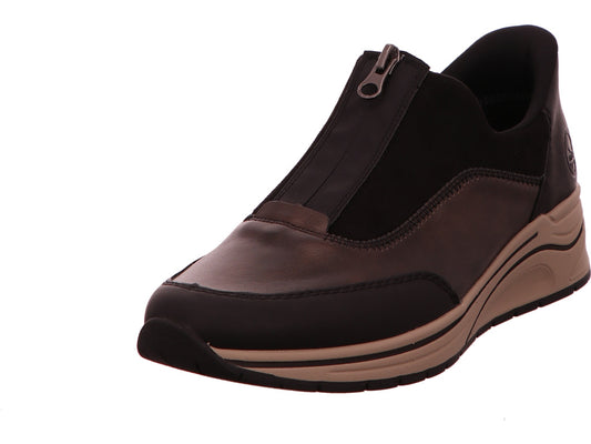 Rieker Damen Sneaker  in schwarz-kombiniert