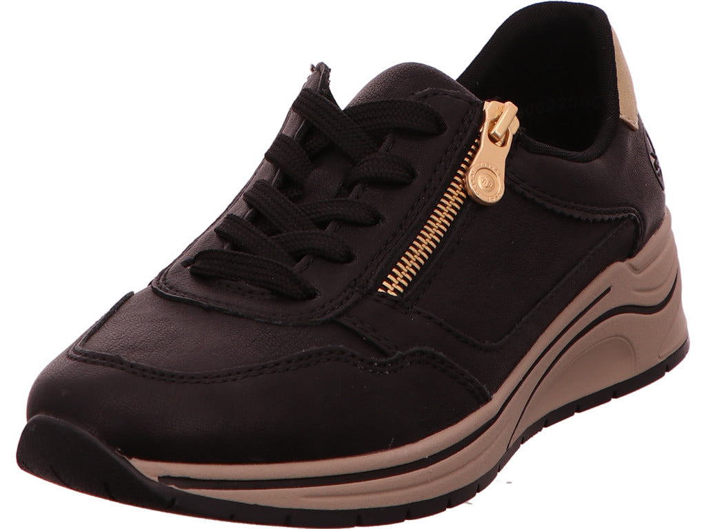 Rieker Damen Sneaker  in schwarz-bunt-kombiniert