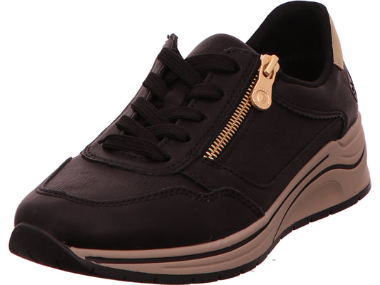 Rieker Damen Sneaker  in schwarz-bunt-kombiniert