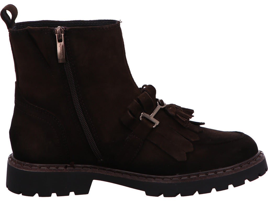 Tamaris Damen Stiefel  in dunkelbraun