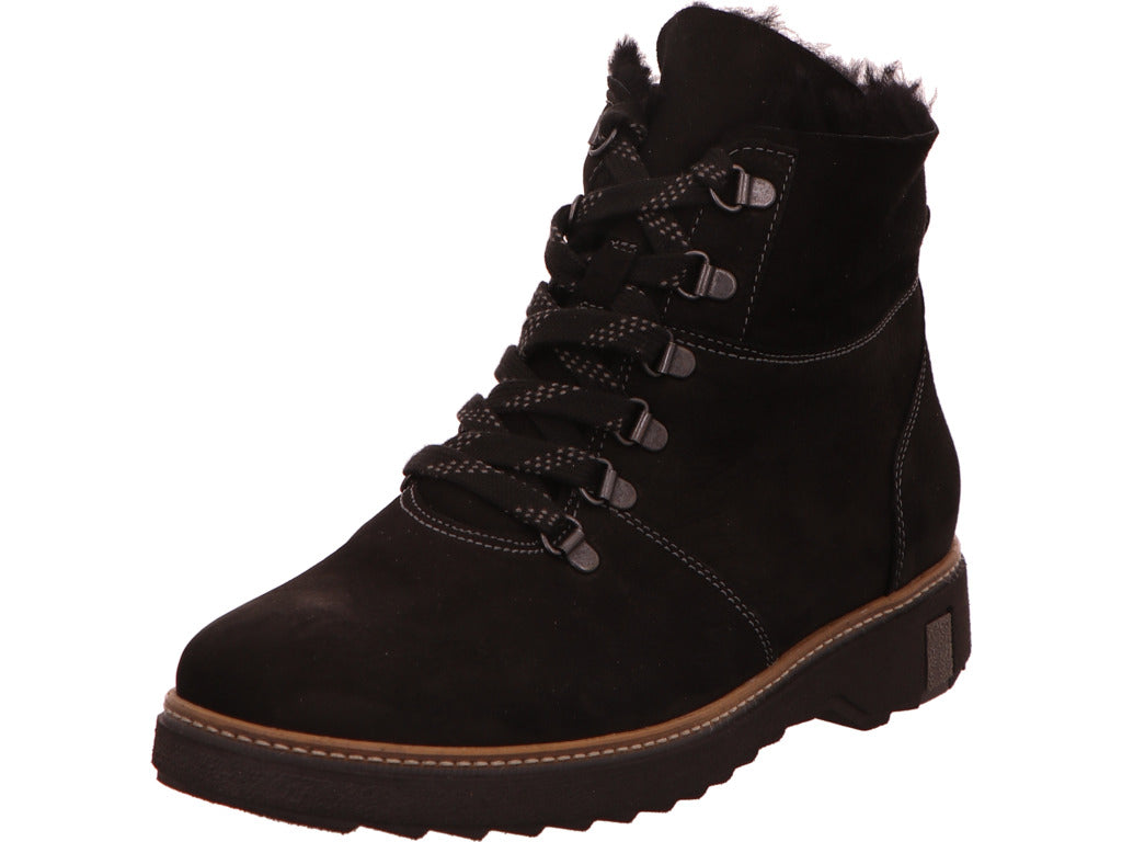 Waldläufer Damen Stiefel Hitomi in schwarz