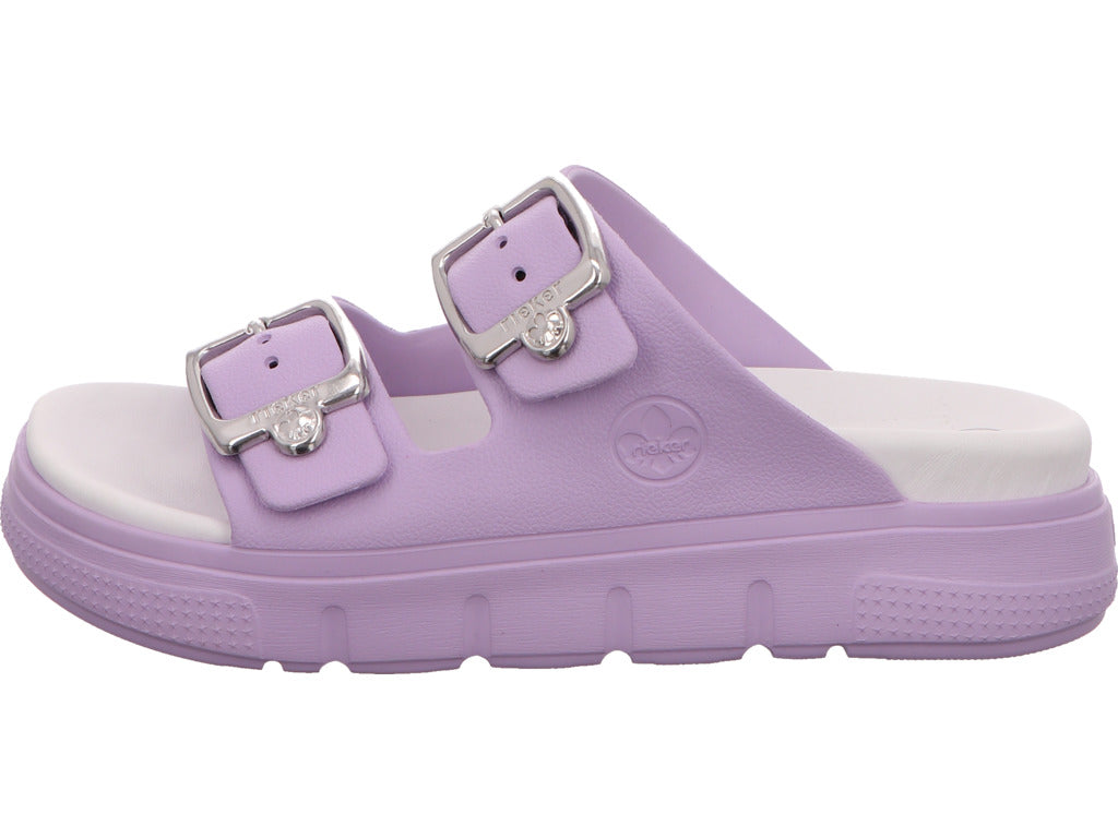 Rieker Damen Pantolette  in viola