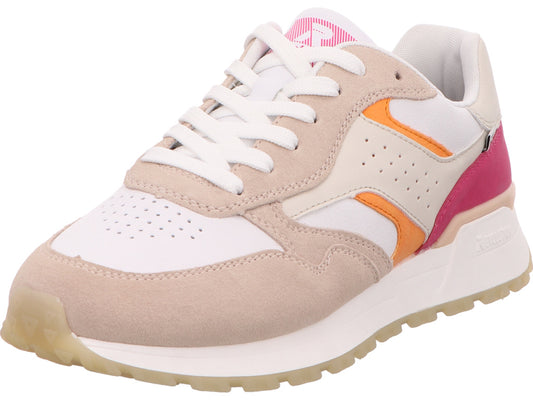 Rieker Damen Sneaker Revolution in weiß-bunt-kombiniert