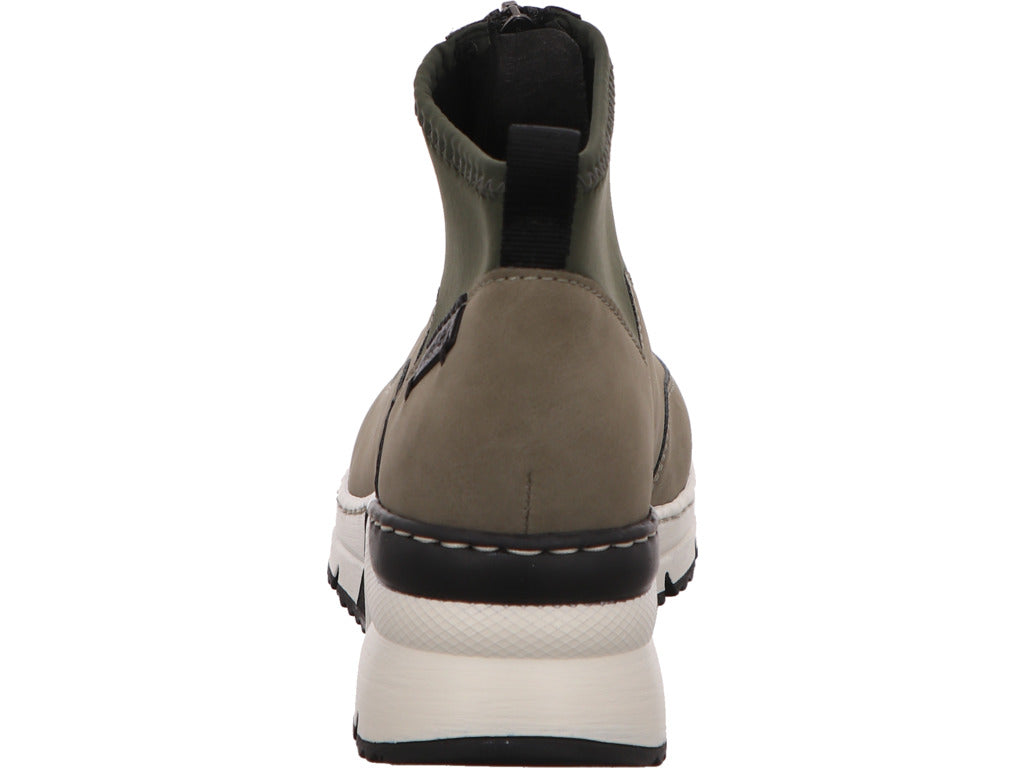 Rieker Damen Stiefel  in grün-bunt-kombiniert