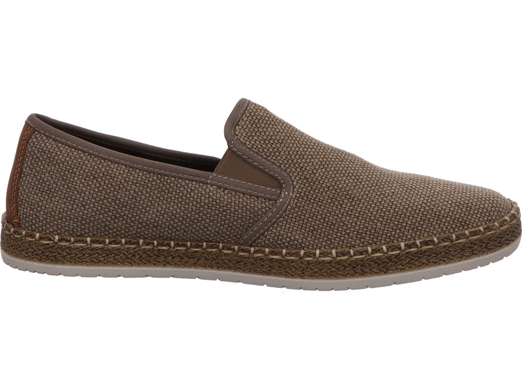 Rieker Herren Slipper  in taupe