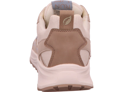 Waldläufer Damen Schnürschuh H-Laila in beige-bunt-kombiniert