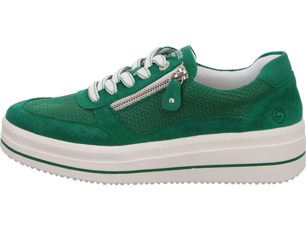 Remonte damessneakers in groen