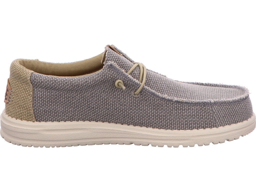 Hey Dude Herren Slipper Wally Braided in grau-bunt-kombiniert