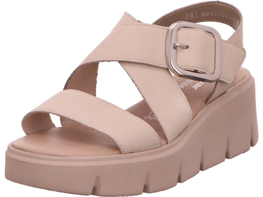Rieker damessandaal Revolution in beige