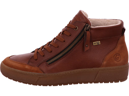 Remonte Damen Stiefel  in braun-kombiniert