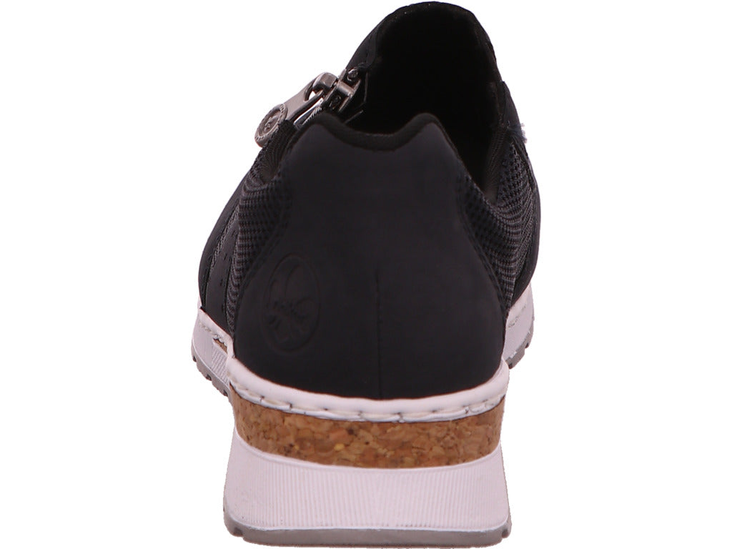 Rieker Damen Sneaker  in blau-kombiniert