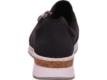 Rieker Damen Sneaker  in blau-kombiniert