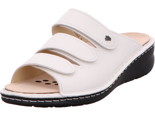 Finn Comfort Damen Pantolette Comporta in weiß