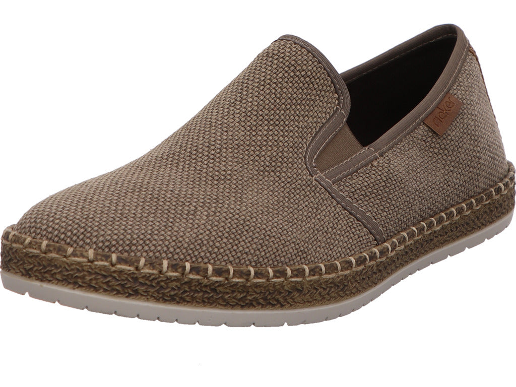 Rieker Herren Slipper  in taupe