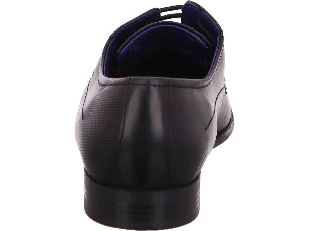 Bugatti herenschoen met veters in zwart