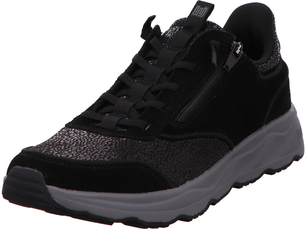 Waldläufer Damen Schnürschuh H-Tessi in schwarz