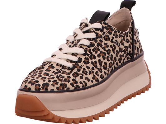 Tamaris Damen Sneaker  in braun-bunt-kombiniert