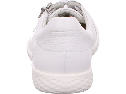 Waldläufer Damen Schnürschuh H-Cloé in weiß-bunt-kombiniert