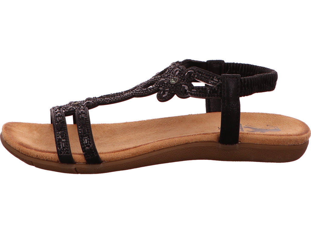 Cosmos-Cordes GmbH Damen Sandalette  in schwarz
