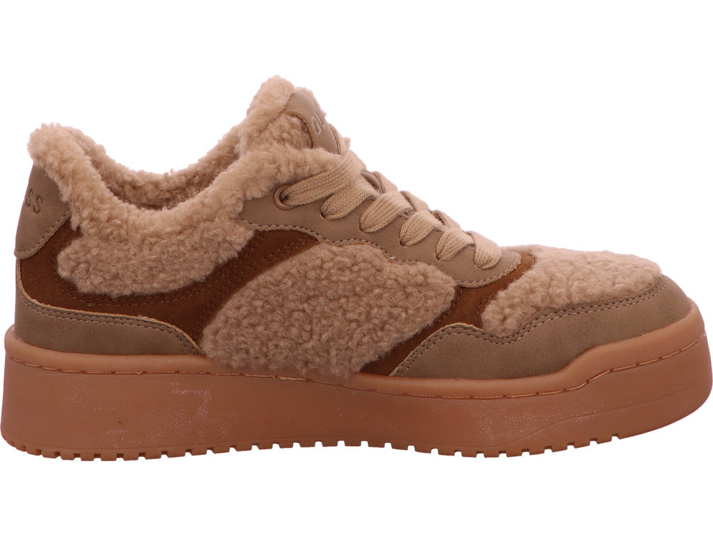 Guess Damen Sneaker Miram10 in beige-bunt-kombiniert