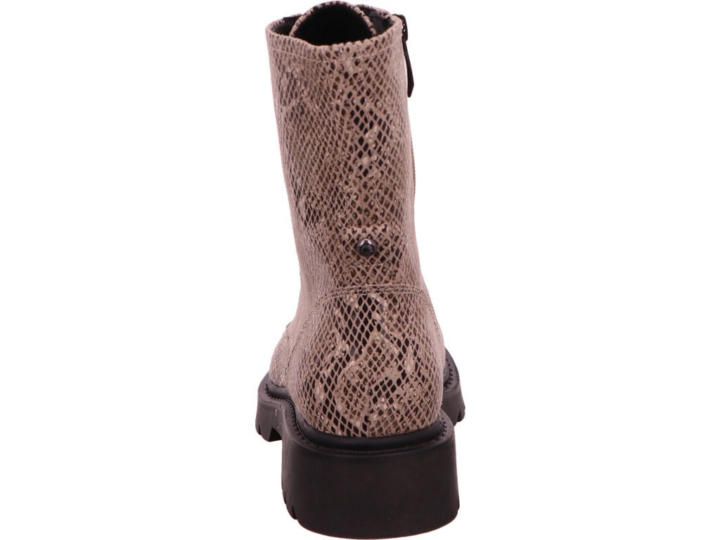 Tamaris Damen Stiefel  in beige-kombiniert