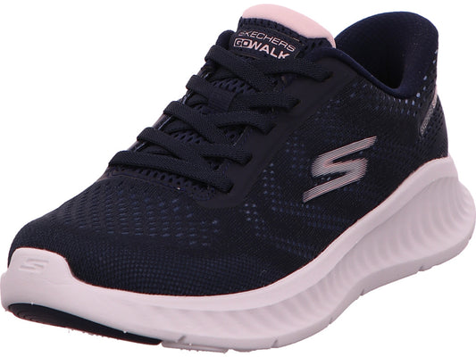 Skechers Damen Sneaker Slip-Ins: Go Walk Now Khloe in dunkelblau