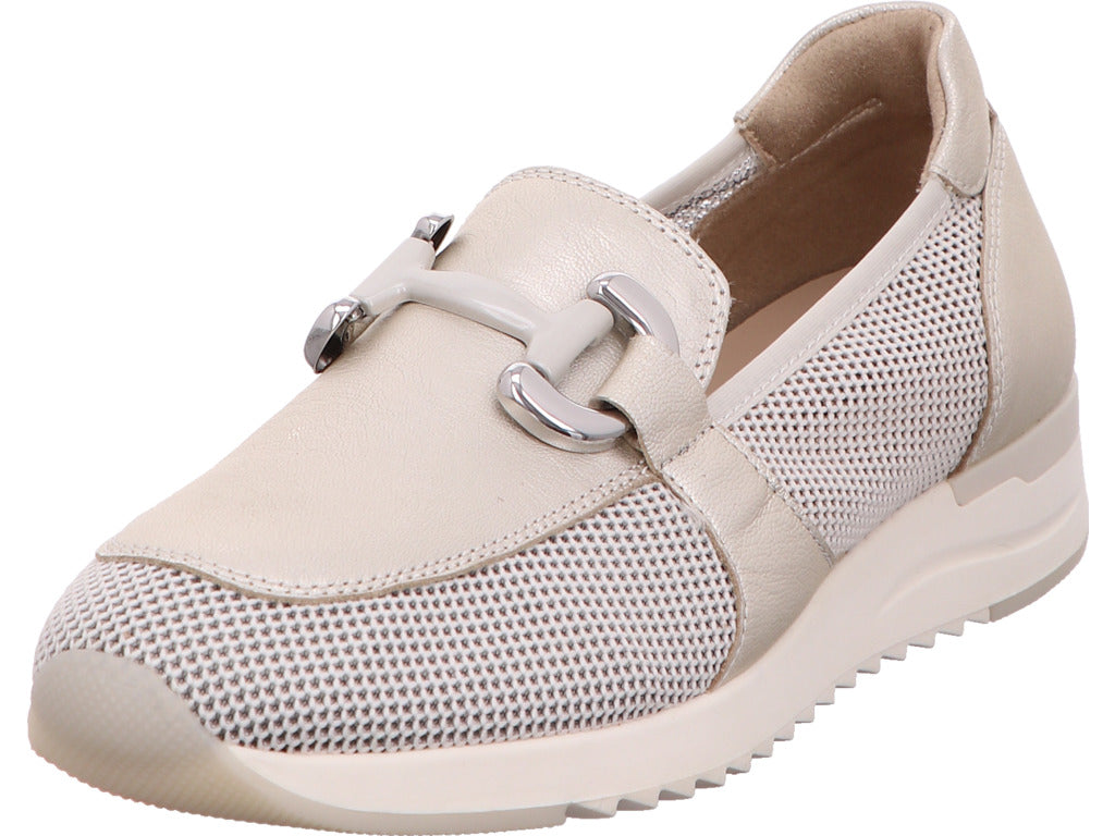 Caprice damesslippers in metallic