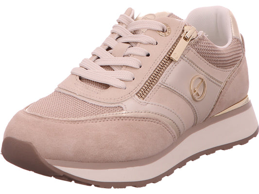 Tamaris Damen Sneaker  in grau-bunt-kombiniert