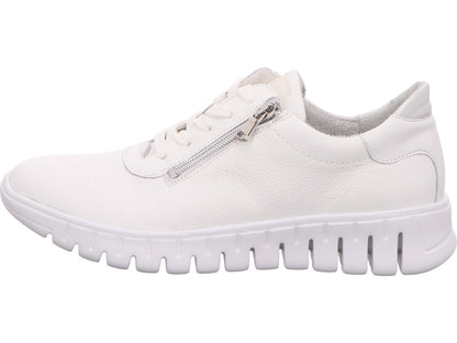 Waldläufer Damen Schnürschuh H-Birdy in weiß-bunt-kombiniert