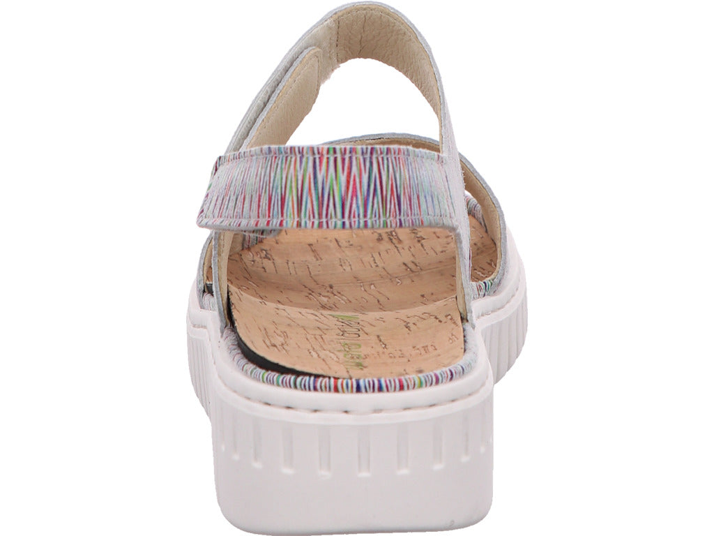 Waldläufer Damen Sandalette H-Willow in grau