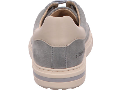 Birkenstock Damen Sneaker Bend Low Cuir in grau-bunt-kombiniert