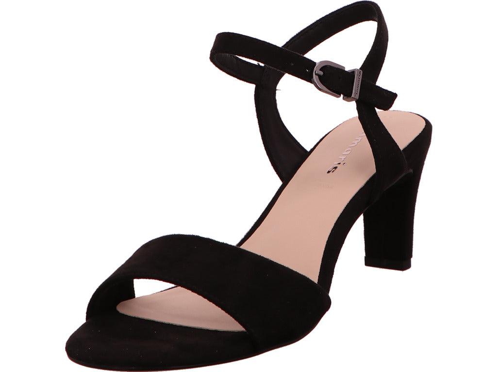 Tamaris Damen Sandalette  in schwarz