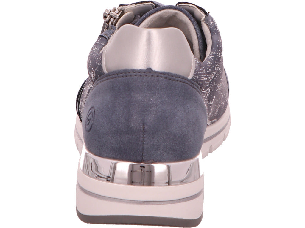 Remonte Damen Sneaker  in blau-kombiniert