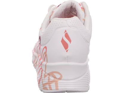 Skechers Damen Sneaker Spread The Love in weiß-schwarz-kombiniert