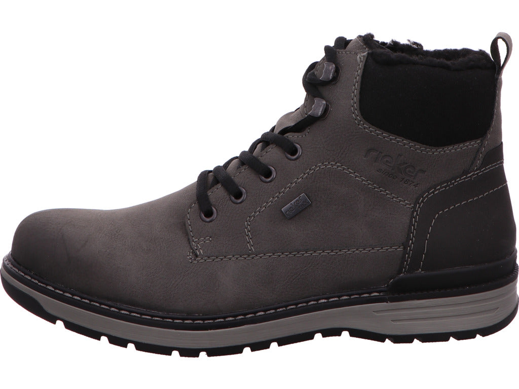 Rieker Herren Stiefel  in grau-bunt-kombiniert