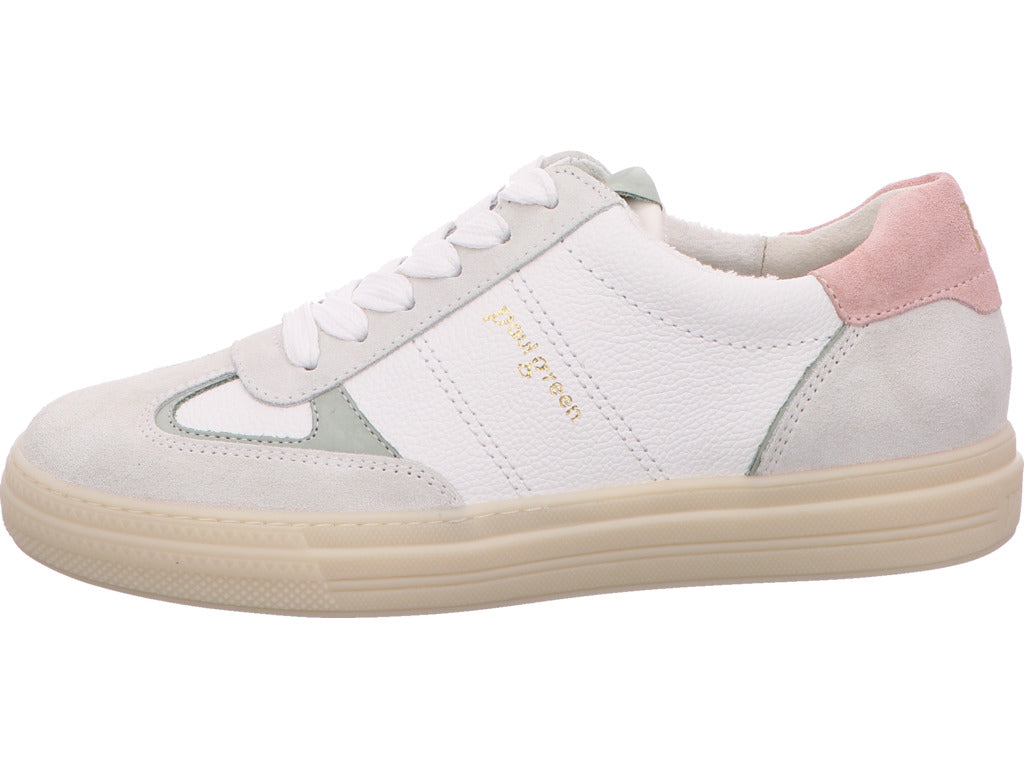 Paul Green Damen Sneaker  in weiß-bunt-kombiniert