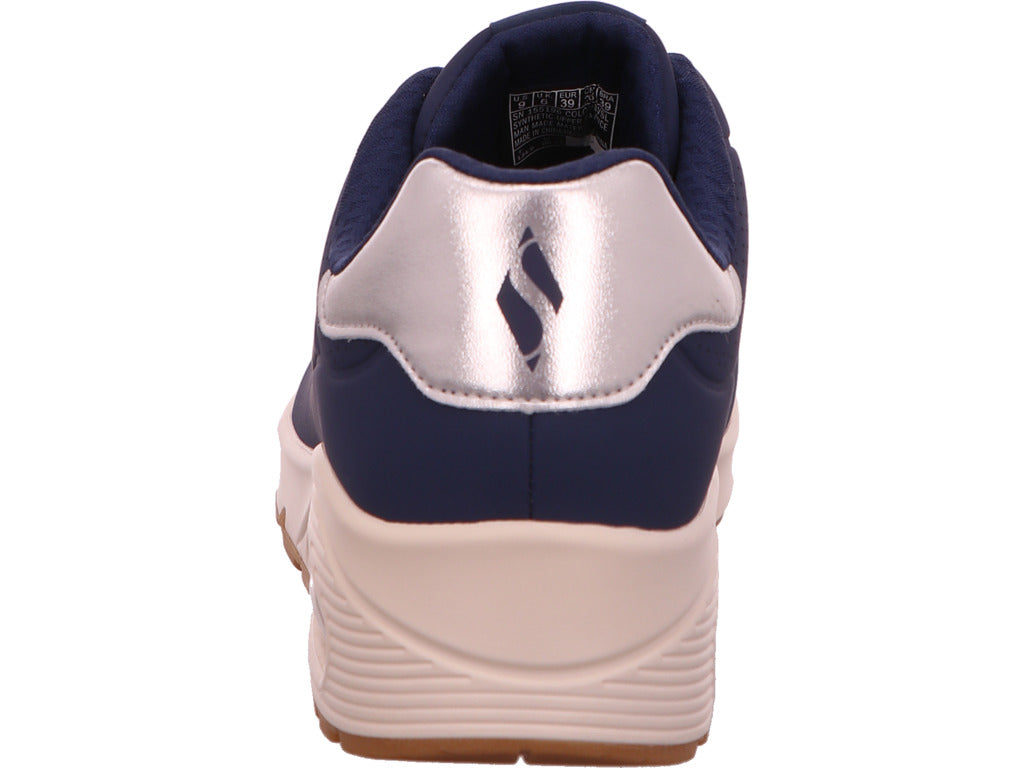 Skechers Damen Sneaker Uno - Shimmer Away in dunkelblau