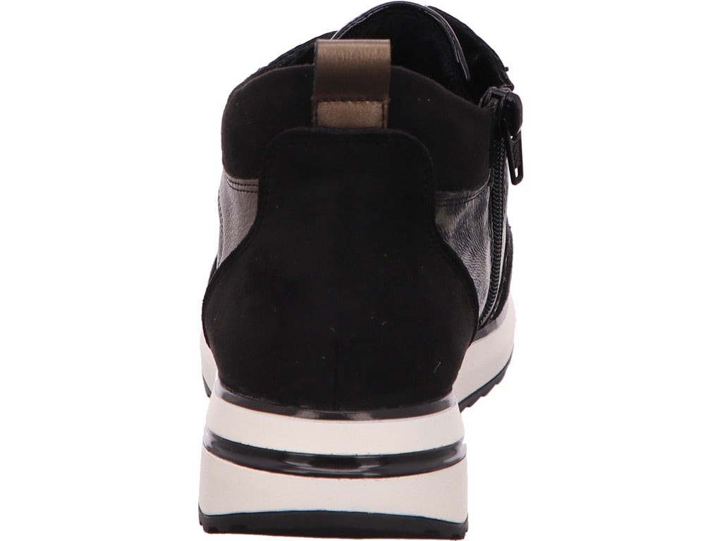 Remonte Damen Stiefel  in schwarz-bunt-kombiniert