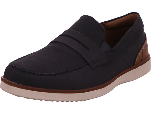 Rieker Herren Slipper  in blau-bunt-kombiniert