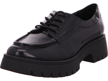 Regarde Le Ciel Damen Schnürschuh Leticia-01 in schwarz