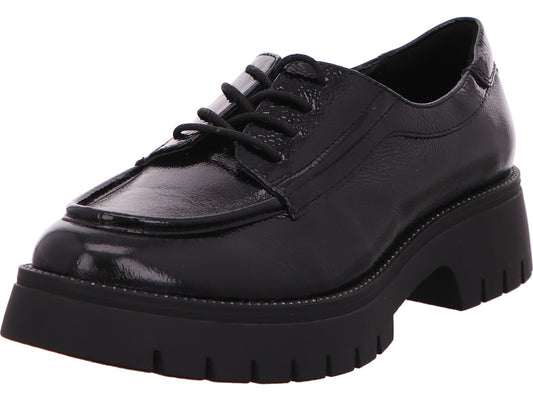 Regarde Le Ciel Damen Schnürschuh Leticia-01 in schwarz