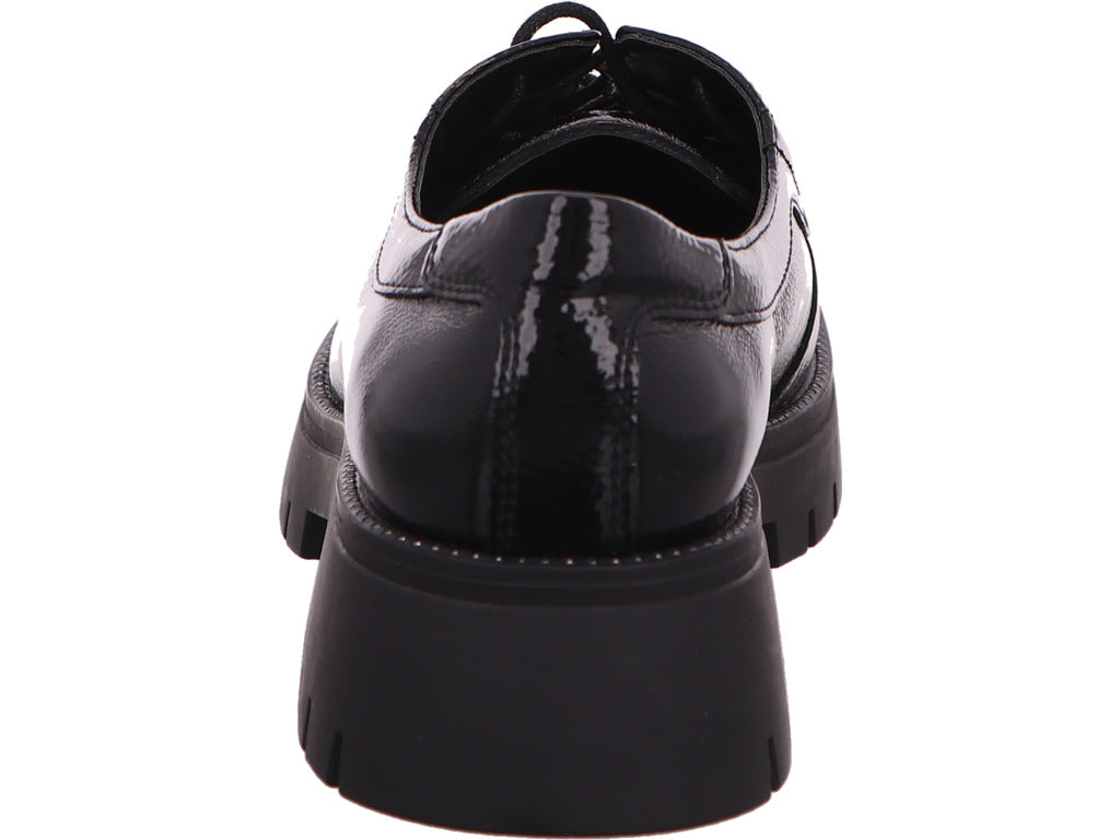 Regarde Le Ciel Damen Schnürschuh Leticia-01 in schwarz